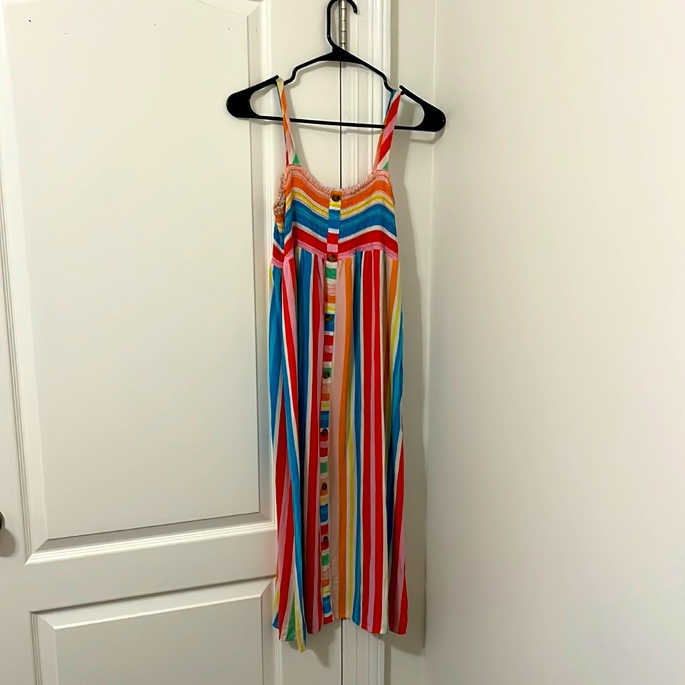 Womens Maxi Dress size 14/16 Bright Colors, Wonder Nation